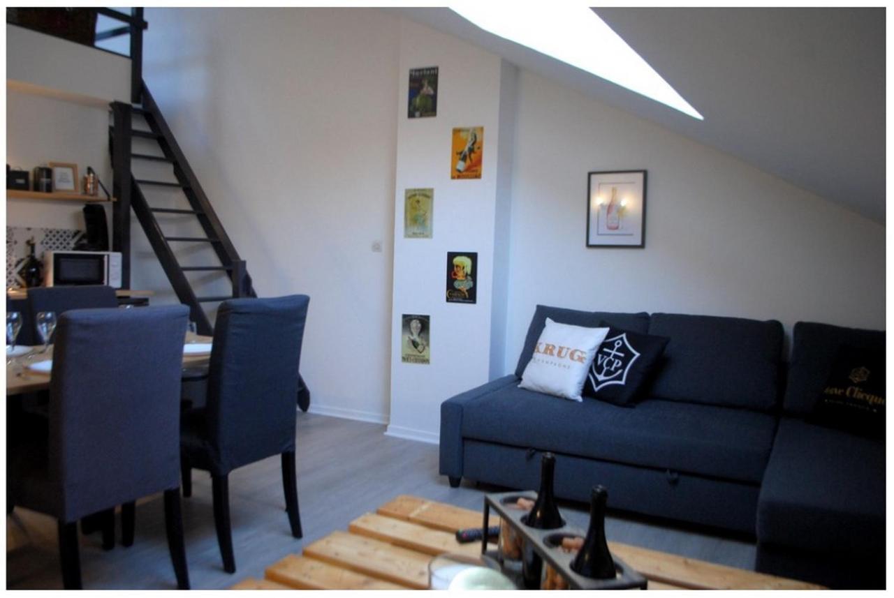 Studio Champagne Apartment Reims Exterior photo